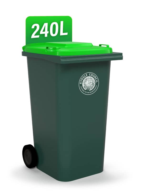Kerbside bins Kyogle Council